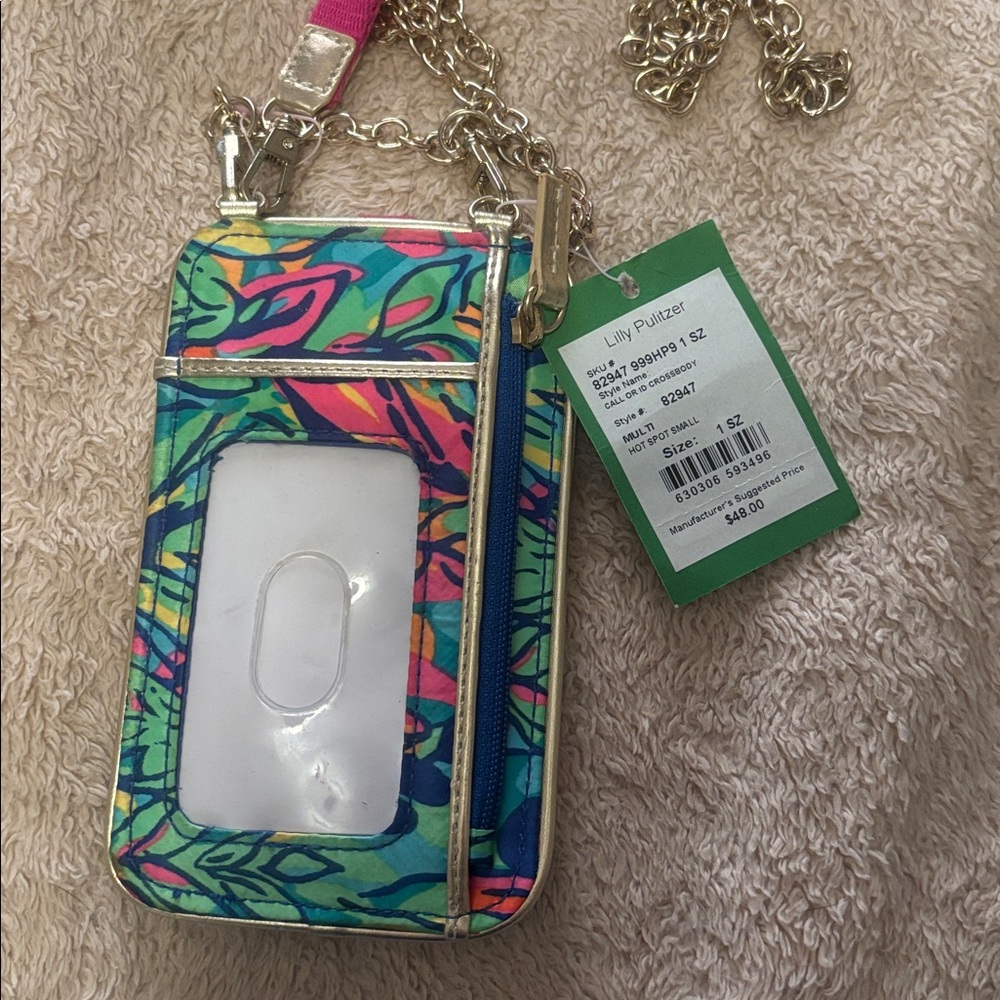 NWT Lilly Pulitzer crossbody wallet - Picture 2 of 6
